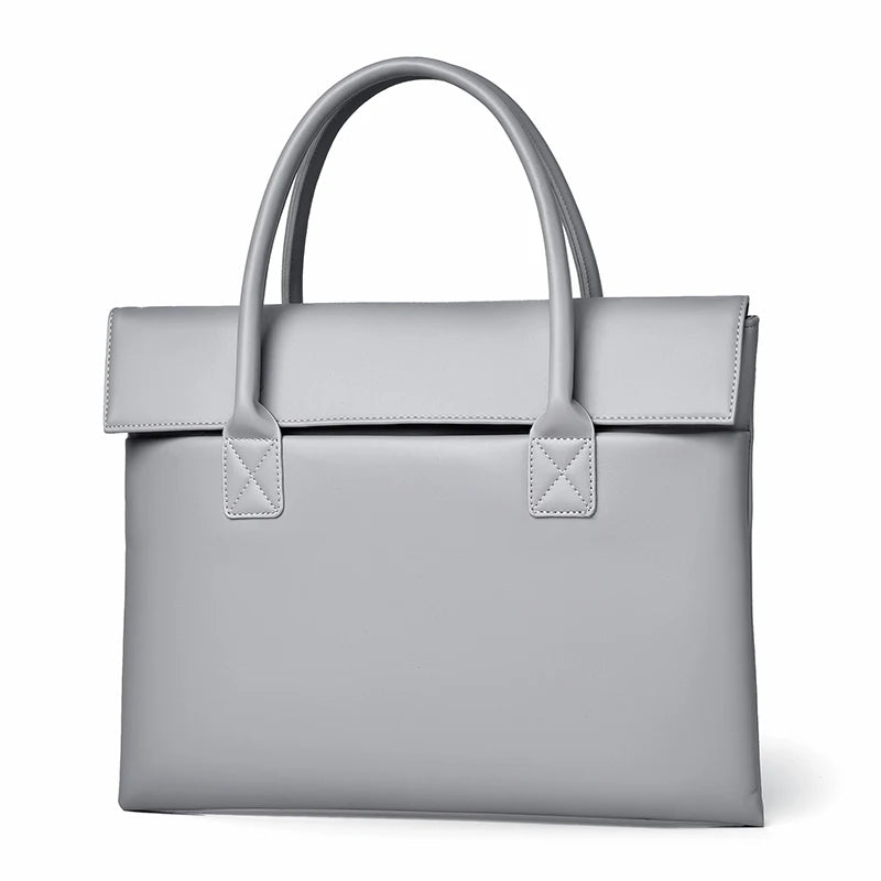 Large Capacity Laptop Bag - Stylish and durable briefcase with multiple compartments for daily essentials and laptop accessories