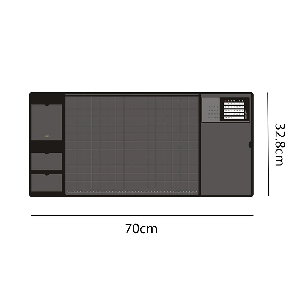 Desk Protect Pad Desk Mat Desk Writing Pad Desk Mouse Keyboard Pad PU Leather Office Desk Mat ,for Keyboard Laptop Home Office