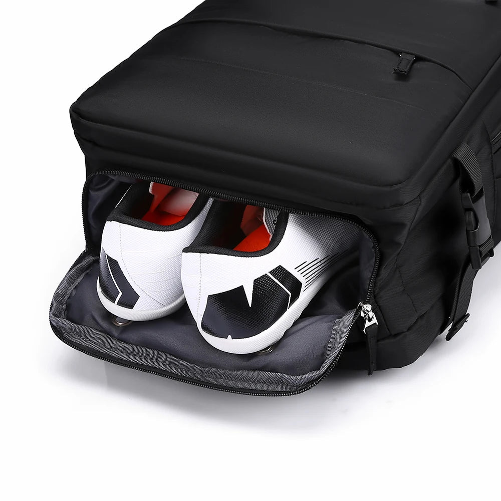 Large capacity multifunctional backpack, multiple compartments, suitable for travel, school and daily use, travel backpack