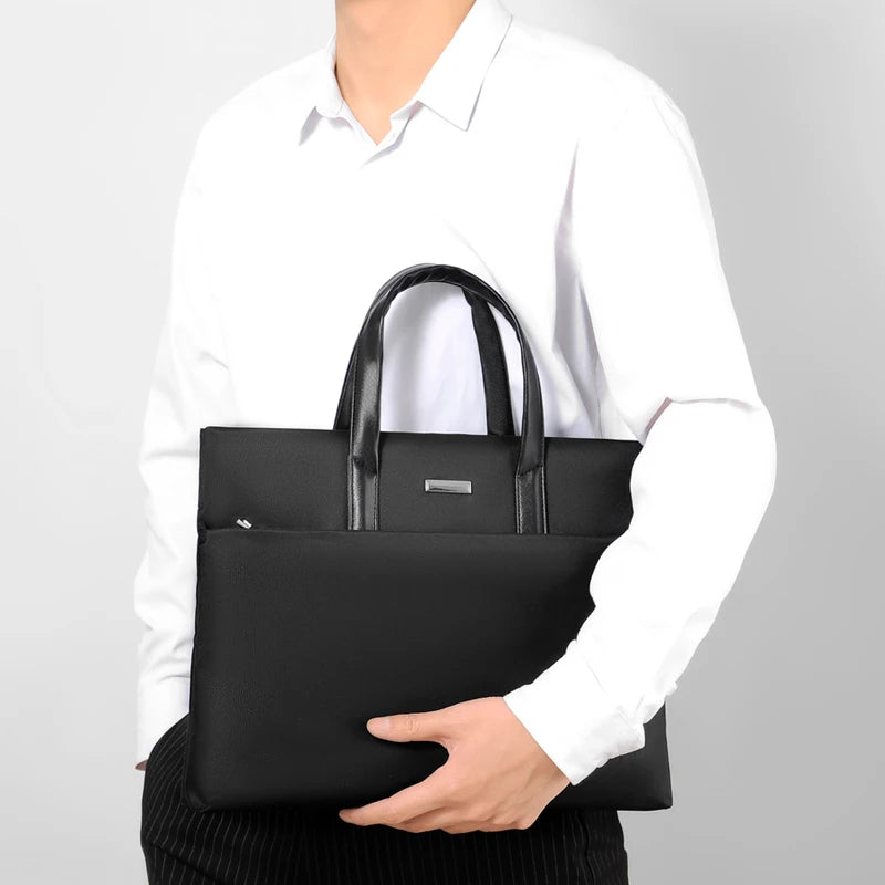 Laptop Tote Bag -  Large Capacity Business Office Handbag with Notebook Compartment，Briefcase Business Men's Bag Computer Bag