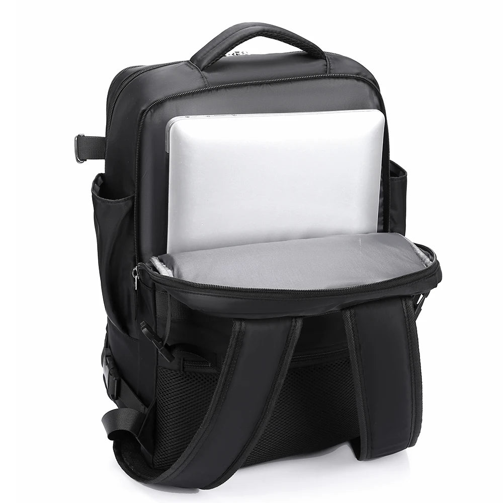 Large capacity multifunctional backpack, multiple compartments, suitable for travel, school and daily use, travel backpack