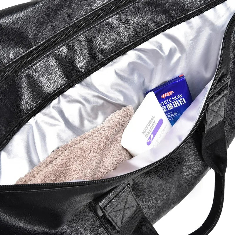 Largecapacity travel bag,gym tote bag with multiple compartments and adjustable shoulder straps,perfect for weekend getaways,gym