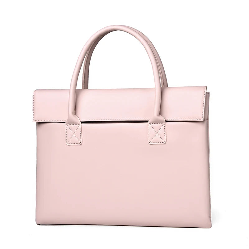 Large Capacity Laptop Bag - Stylish and durable briefcase with multiple compartments for daily essentials and laptop accessories