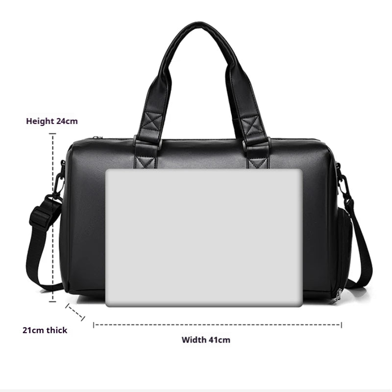 LargeCapacityTravelBag,Gym Bag,Separation of Wet and Dry,Independent shoe compartment,Suitablefortravel,fitness,weekend vacation