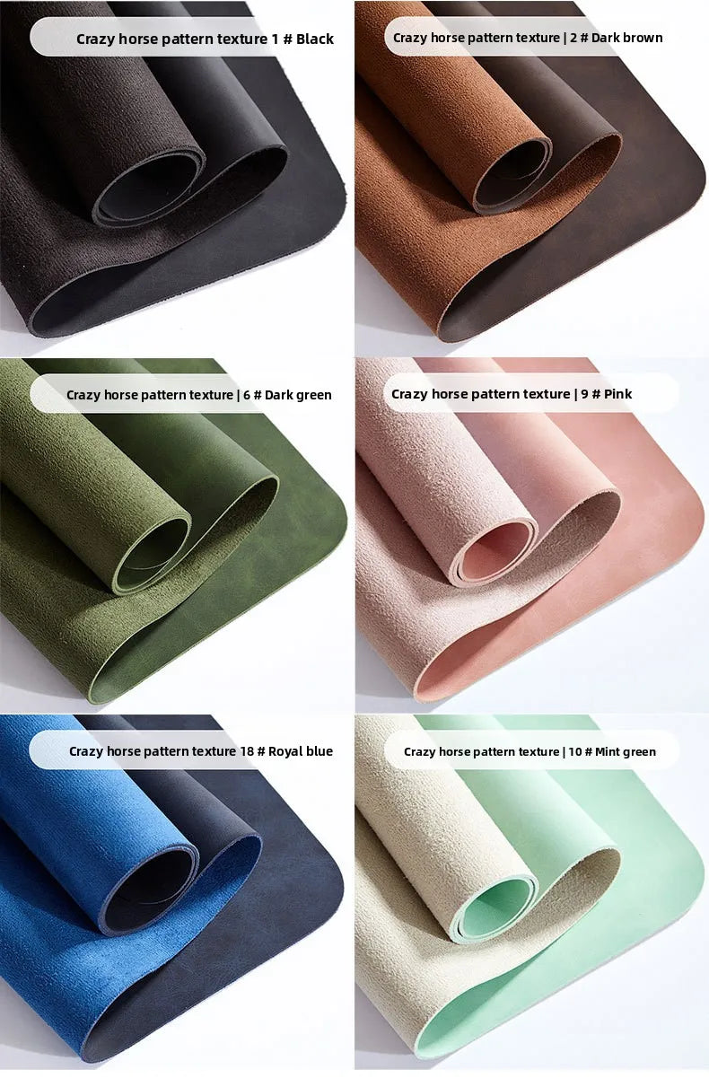 Desk Pad Waterproof PU Mouse Pad Large Mousepad Laptop Non-slip Desk Mat Keyboard Mats Mouse mat, mouse wrist guard three pieces