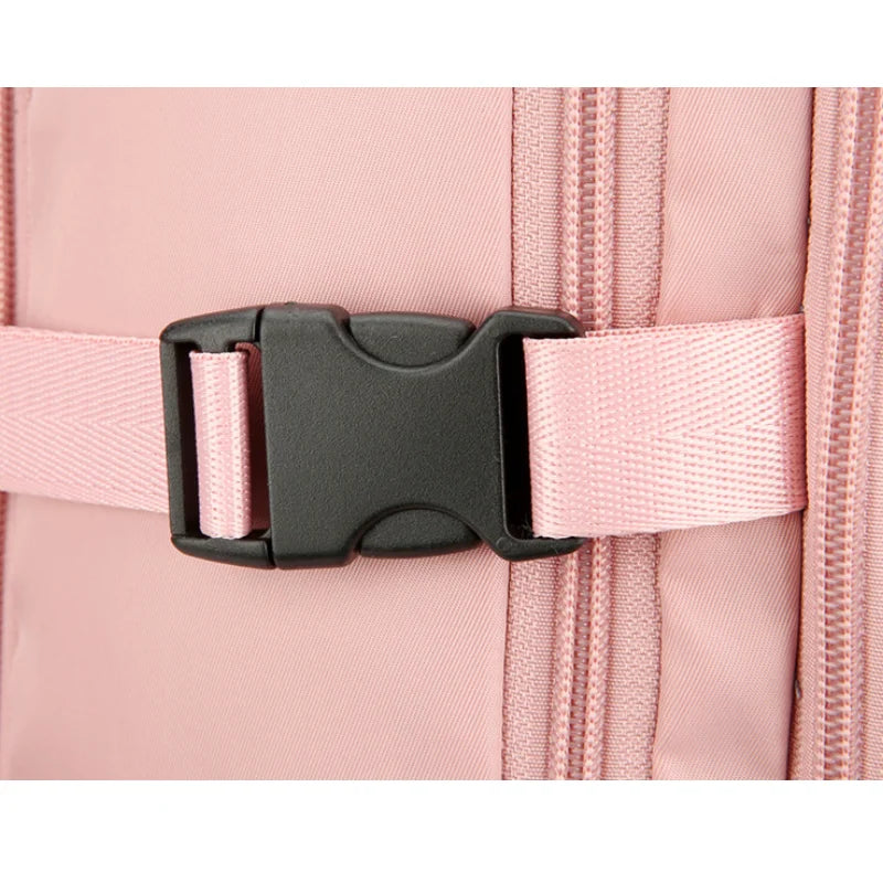 Large capacity travel backpack,with shoe bag compartment, laptop backpack,with charging port, stylish travel commuter bag