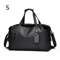 Men's Gym Bag - Black Adjustable Shoulder Strap Duffel Bag for Gym, Travel and Sports Lovers, Fitness Gear Bag
