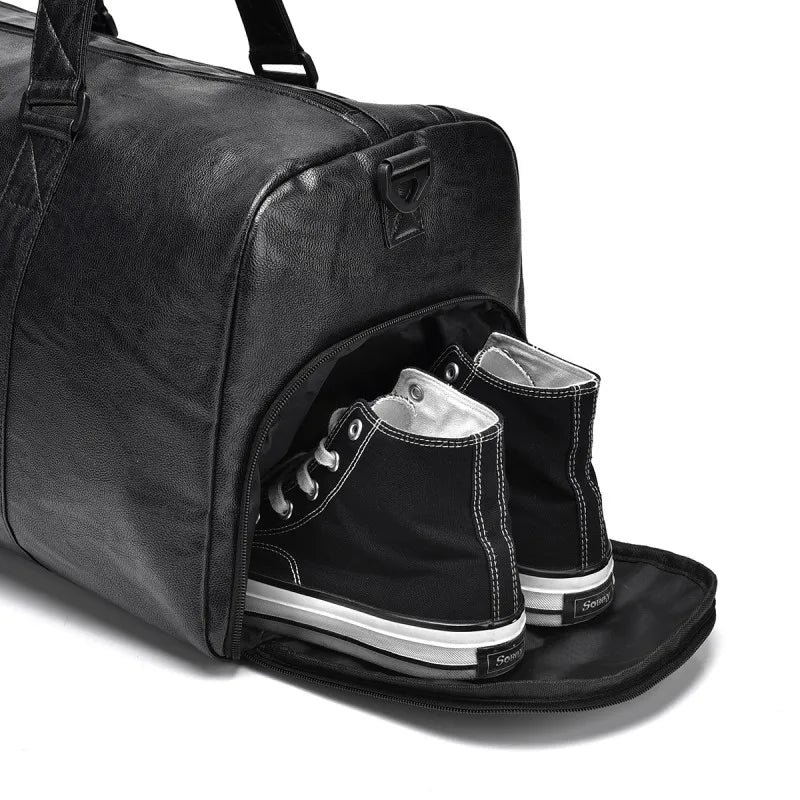 Largecapacity travel bag,gym tote bag with multiple compartments and adjustable shoulder straps,perfect for weekend getaways,gym