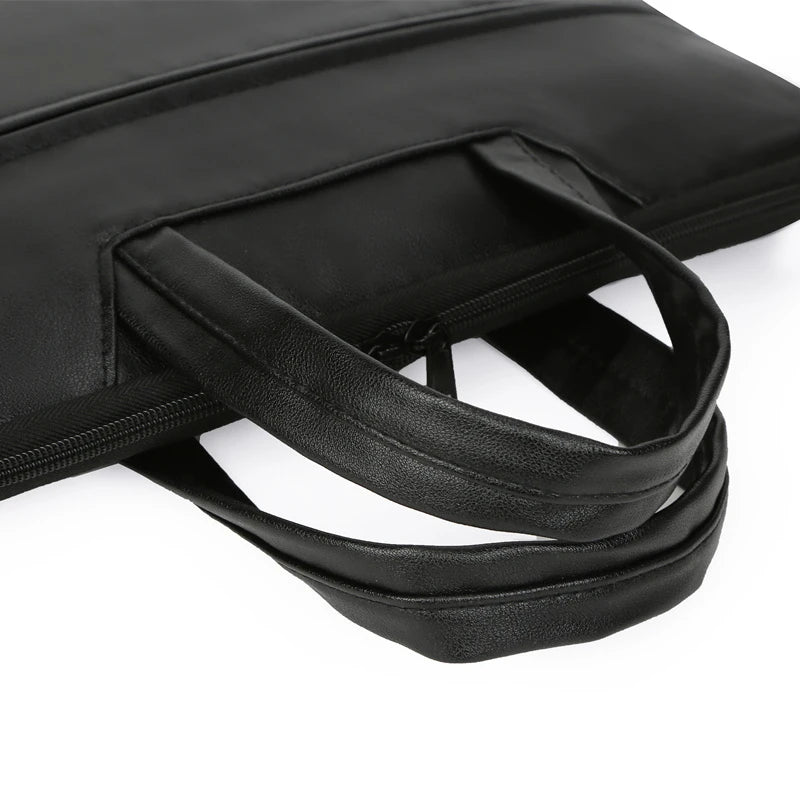 Fashion Men'S Large Capacity Handbag, Briefcase - Adjustable Crossbody Bag And Shoulder Bag With Multiple Compartments