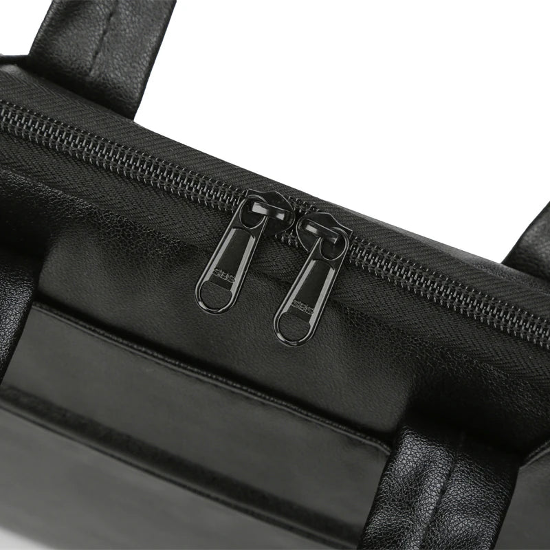 Fashion Men'S Large Capacity Handbag, Briefcase - Adjustable Crossbody Bag And Shoulder Bag With Multiple Compartments